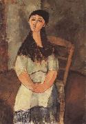 Amedeo Modigliani La Petite Louise (mk38) oil on canvas